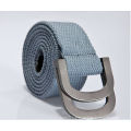 Double D ring buckle custom canvas belts for men